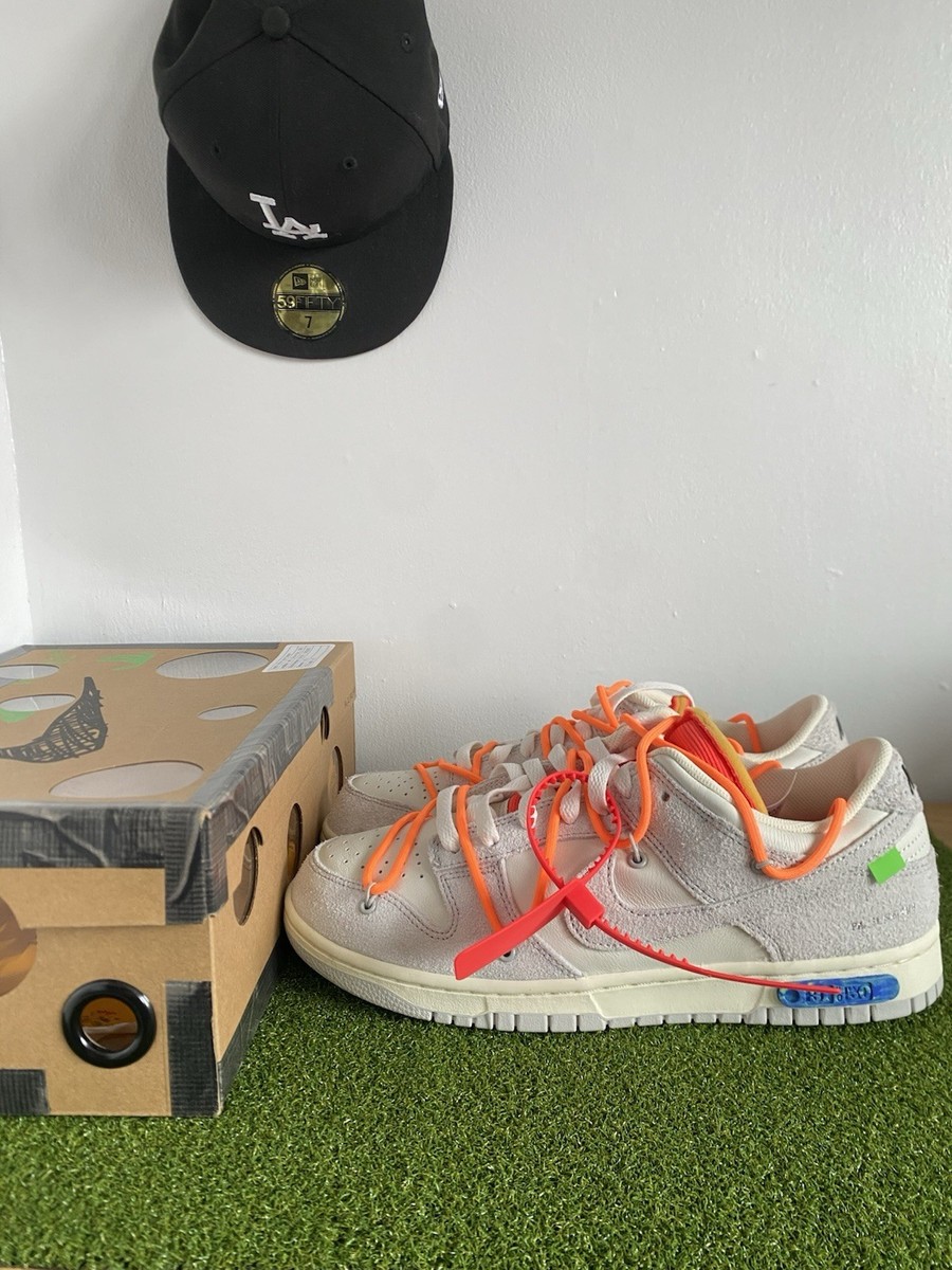 dunk off white lot 31