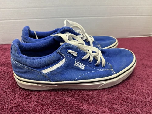 Scarpe Vans uomo taglia 8 colore blu usate in buone condizioni