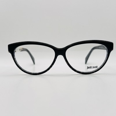 Roberto Cavalli Brille Damen oval schwarz lila Mod. JC0697 NEU
