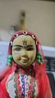Vintage, handcrafted South Asian doll from Pakistan or India — photo 2