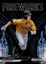 2021 Panini Prizm Draft Picks Fireworks #F-RT Reed Trimble