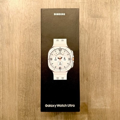 Samsung Galaxy Ultra Watch Titanium White LTE 47mm GPS+Bluetooth+Fit- NEW IN BOX