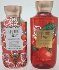Bath Body Works OFF THE VINE Body Wash Body Lotion Set Lot of 2 NEW