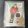 2019-20 SP Game Used Jack Hughes Devils Gold Jersey Relics Rookie 127/599
