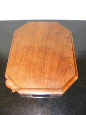  UNUSUAL EX- LARGE ROBERT  MOUSEMAN  THOMPSON OAK CARVING / CHOPPING  BOARD