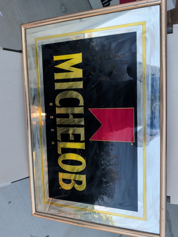 1999 Michelob beer mirror 25 x 17