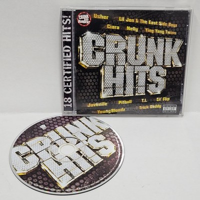 Crunk Hits 18 Certified Hits CD 2005 TVT Records Lil Jon Usher Rap Hip Hop VG+