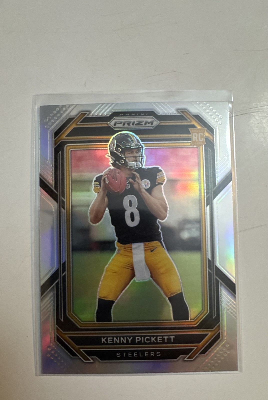 2022 Panini Prizm - Rookies Kenny Pickett #301 Silver Prizm (RC)