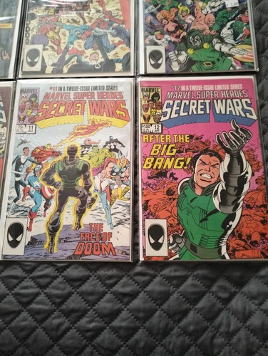 Secret Wars #1-12 Complete Including Issue #8 CGC 8.0 Marvel 1984 Spider-Man - 第 5/7 張圖片