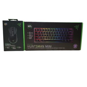 Razer Huntsman Mini RZ03-0339 英語配列 中古 Razer Huntsman Mini Clicky Optical Switch Mercury Hebrew RZ03