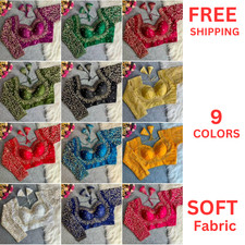 Saree Blouse Readymade Designer Indian Party Wear Bollywood Dress FREE SHIP