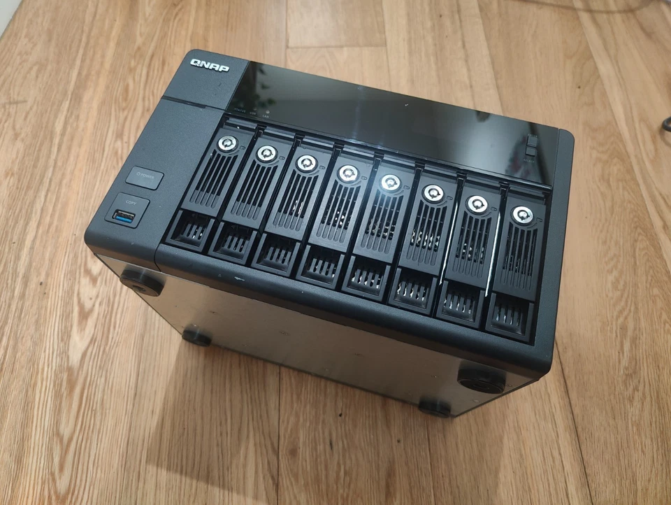 QNAP TS-853 Pro 8-Bay NAS | 8GB RAM | No HDDs | Tested | Latest QTS 5.2.7  UK #1 - Image 2 of 4