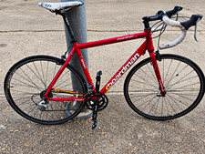 Boardman Sport Road Racing Bike Red 700C Mavic Wheels Drop Bar Lightweight