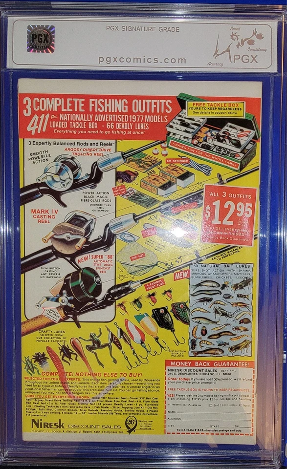 1977 LOGAN'S RUN #6 9.8 Graded Signature Series MIKE ZECK 1ST THANOS SOLO STORY! - Image 4 of 4