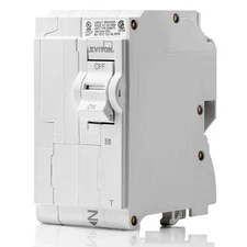 50A 2-Pole Plug-On Standard Branch Circuit Breaker, Thermal Magnetic, 120/240...
