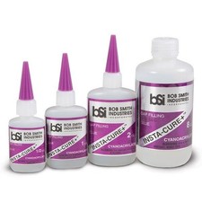 Bob Smith CA Glue Cyanoacrylate Insta-Cure   Super Glue Various Sizes