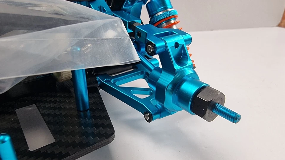 1/10 Alloy Metal Upgrade RC Chassis for Tamiya TT02 Shaft Drive Touring Car Kit - Image 2 of 4