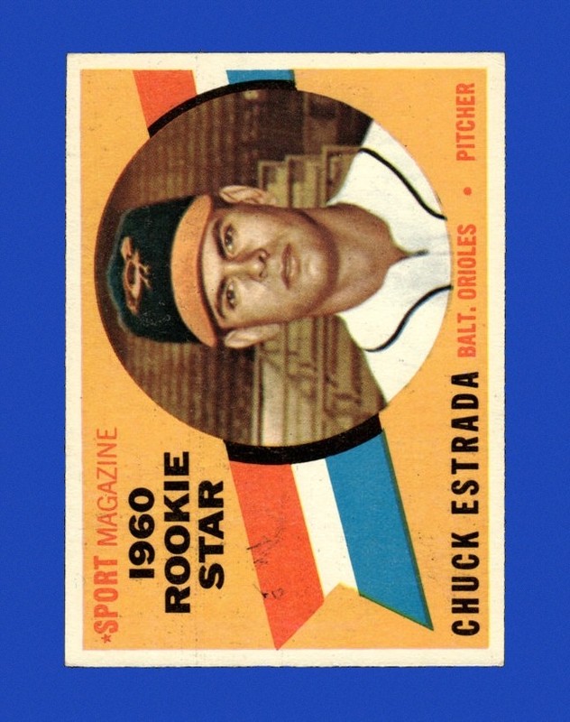 1960 Topps Set-Break #126 Chuck Estrada EX-EXMINT *GMCARDS*