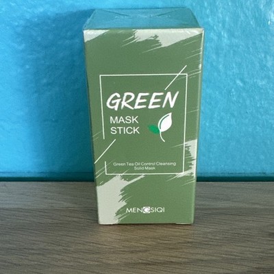 MENGSIQI  Mask Stick Green Tea Oil Control Cleansing Solid Mask 40g