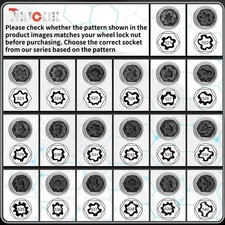 533 Wheel Locking Nut Key Compatible With Vw Vag Volkswagen Socket Od 28mm -... 533 Wheel Locking Nut Key Compatible With Vw Vag Volkswagen Socket Od 28mm -...