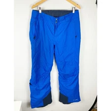 Columbia Womens Bugaboo Ski Snowboard Winter Pants Blue WL1068 Omni-Heat Large