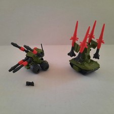 Hasbro 1983  G.I. Joe  Machine Gun & Missile Launcher Pac Rat  vehicles  Vintage