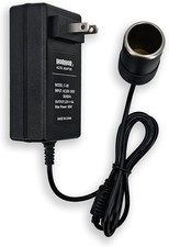 60W 5A AC to DC Converter, Car Cigarette Lighter Adapter, 110v/120v to 12v AC/DC