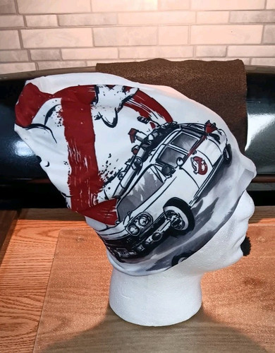 GHOSTBUSTERS POLYESTER/SPANDEX CLASSIC BEANIE/SKULL CAP RARE- FREE SHIPPING - Picture 2 of 5