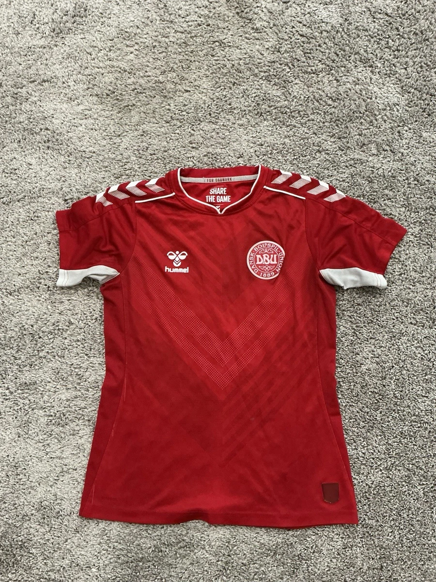 Denmark Red National Team Soccer Fan Apparel & Souvenirs for sale