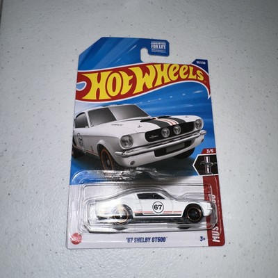 Hot Wheels 2025 White '67 Shelby GT500 #161/250 Mustang 60 #3/5