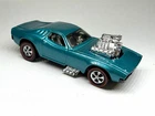 🔥 Hot Wheels CUSTOM MADE REDLINE  Rodger Dodger  Teal Diecast 1/64