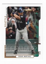 2000 Upper Deck MVP Edgar Martinez Seattle Mariners Baseball Card #103