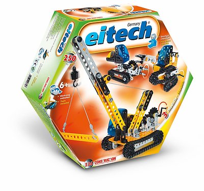 Eitech Beginner 3-Model Crawler Vehicles Construction Building Set Toy C334