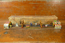 Antique 1930s Louis Marx Main Street Tin Wind Up w/ Original Box - Working