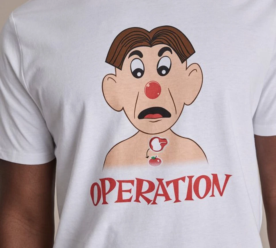 Mens size M Hasbro gaming OPERATION doctor midseason short sleeve Pyjama NEW 101 — 第 3/4 张图片