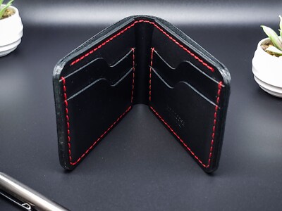 Bifold Leather Wallet for Men, Handcrafted Leather Wallet Premium Quality w/RFID