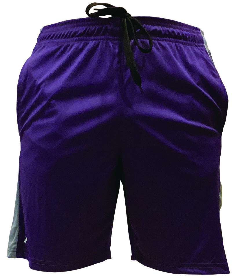 Мужские двухцветные спортивные шорты для баскетбола с мышцами Under Armour фиолетовые XL 3690₽