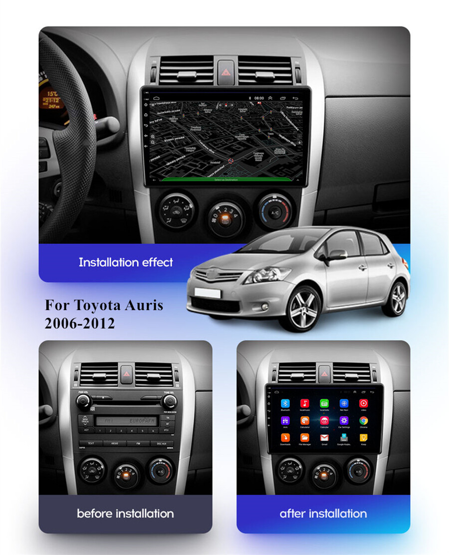 Toyota Auris 2013 Navigatiesysteem carplay android auto
