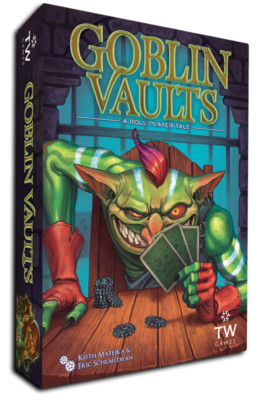Goblin Vaults A Roll Player Card Game Thunderworks Games TWK 4010 Solo Family