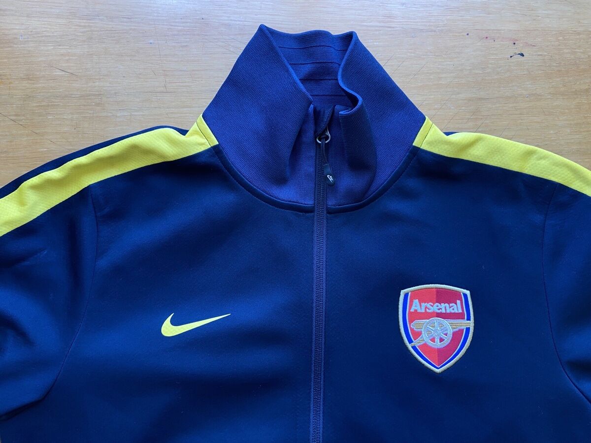 ARSENAL N97 AUTHENTIC FOOTBALL SOCCER TRACK JACKET NIKE ARSENAL N97 AUTHENTIC FOOTBALL SOCCER TRACK JACKET NIKE
