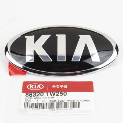 FRONT Bumper Emblem Logo *KIA* 863201W250  GENUINE  Kia Forte 2014-2016
