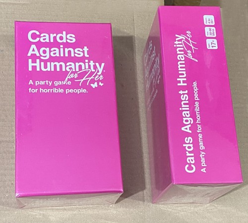 Cards Against Humanity For Her A Party Game Limited Edition Pink Kartenspiel - Bild 7 von 7