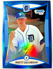 2008 Bowman Draft Picks & Prospects - Prospects Brett Jacobson #BDPP28 Chrome...