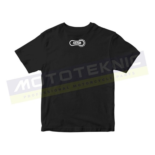 AFAM Motorcycle T-Shirt Rocker Black XXL MotoGP WSBK BSB - Picture 2 of 2