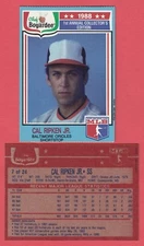 1988 Chef Boyardee 1st Annual Collectors Edition - Cal Ripkens Jr - Box 801