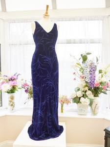 monsoon blue floral dress