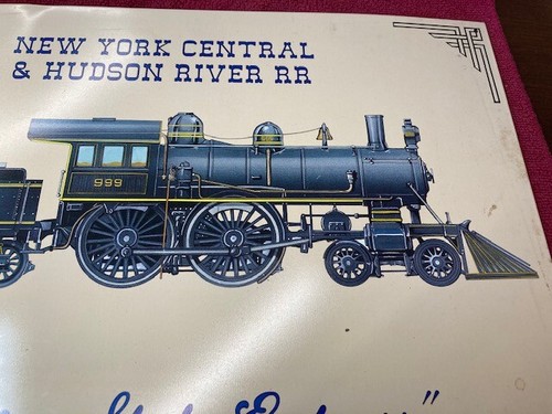 '93 AAA SIGN CO. N.Y.CENTRAL & HUDSON RIVER RR EMPIRE STATE EXPRESS TIN SIGN(RR) - Imagen 3 de 12
