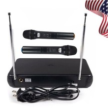 EMB Professional EBM10WXL Dual VHF Wireless Handheld Microphone System