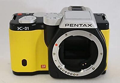 PENTAX Ricoh K-01 Mirrorless Digital Camera Black/Yellow