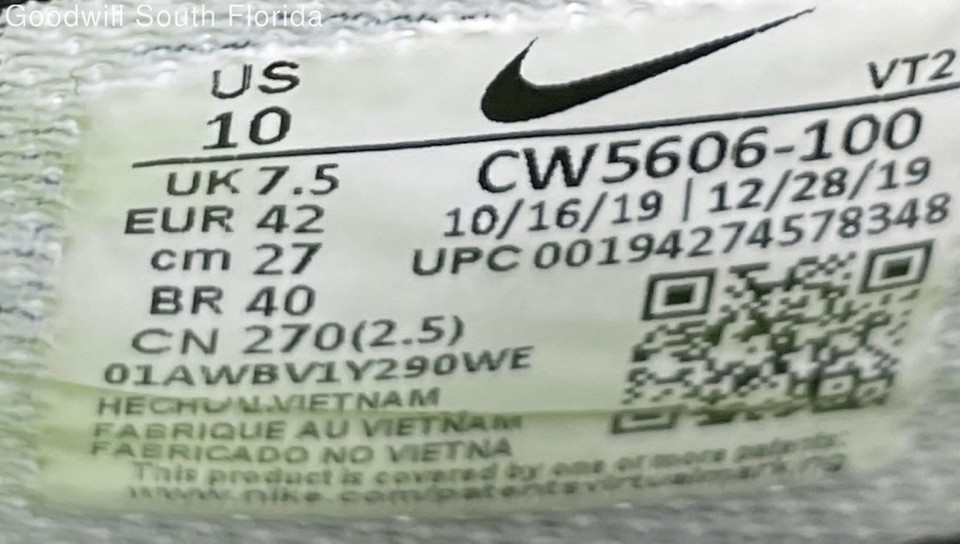 Nike Women's Air Max Excee CW5606100 White Green LaceUp Sneaker Shoes Size 10 eBay